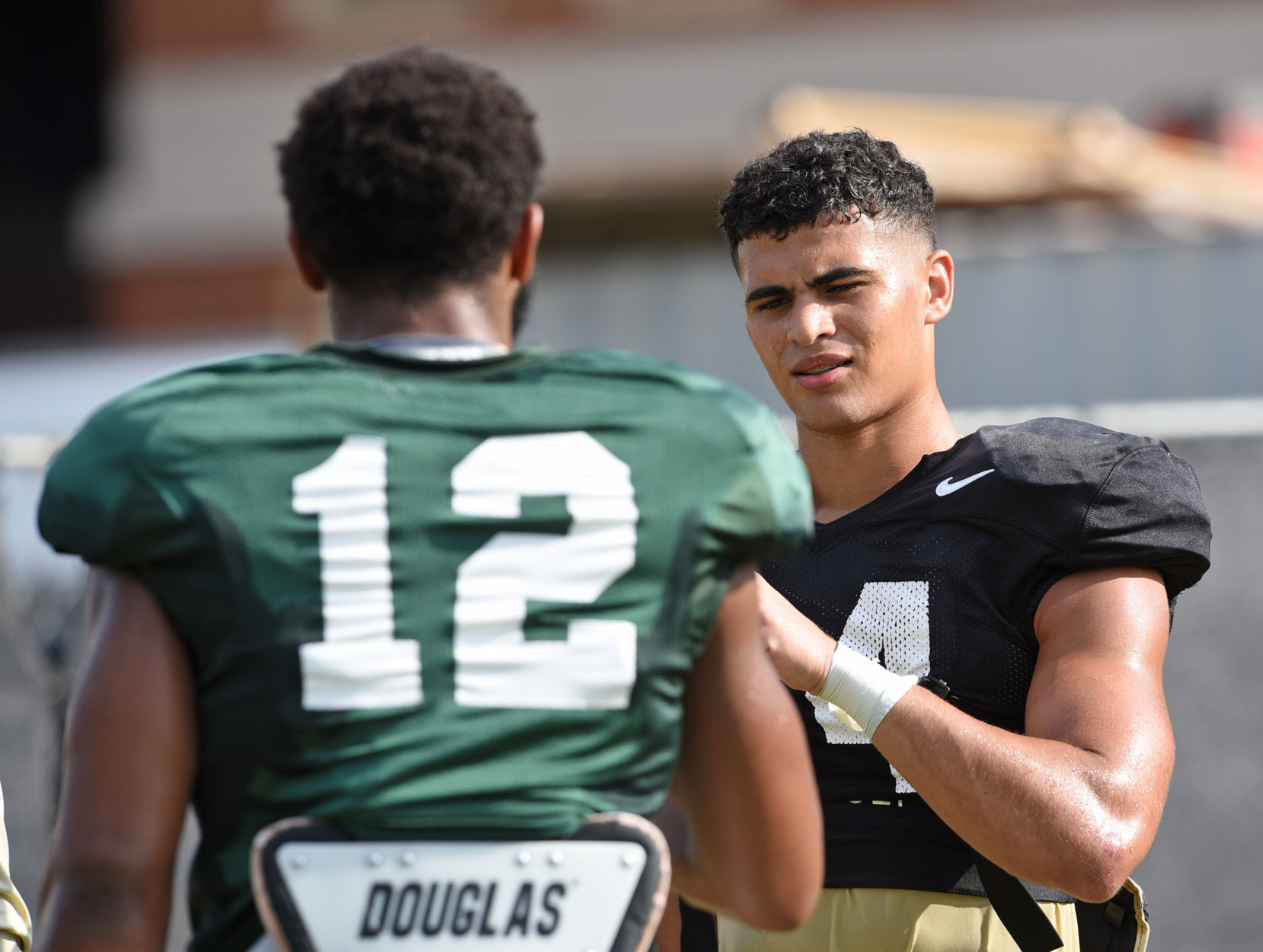 Wake Forest football practice